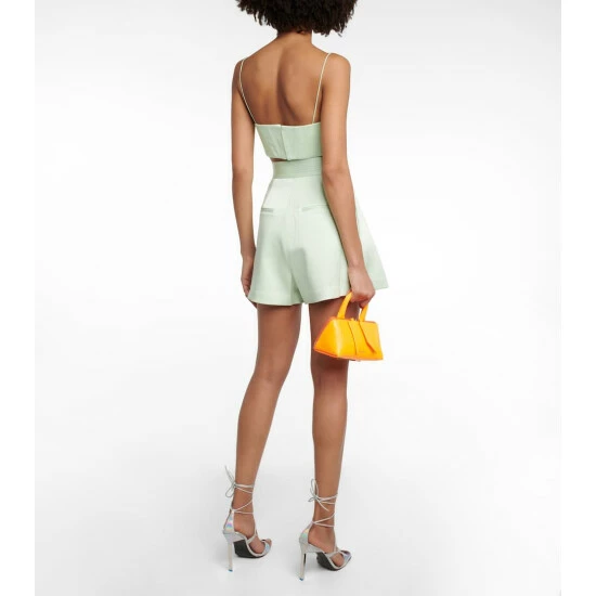 Coupon ๐ Alex Perry Porter Crรชpe Satin Shorts โญ - Image 2