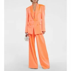 Deals 🛒 Alex Perry Wells Crêpe Satin Blazer ⭐