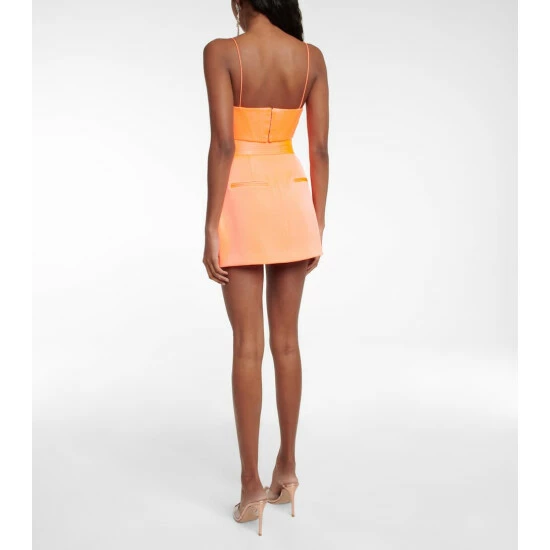 Best Pirce ✨ Alex Perry Lark Satin Crêpe Miniskirt 😉 - Image 2