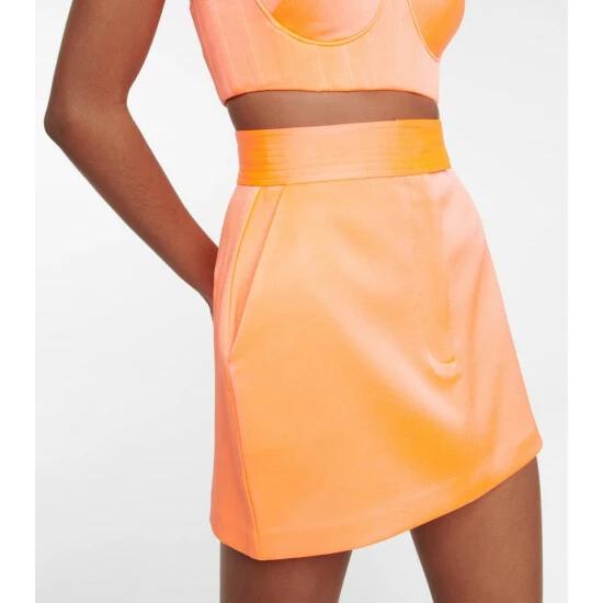 Best Pirce ✨ Alex Perry Lark Satin Crêpe Miniskirt 😉 - Image 3