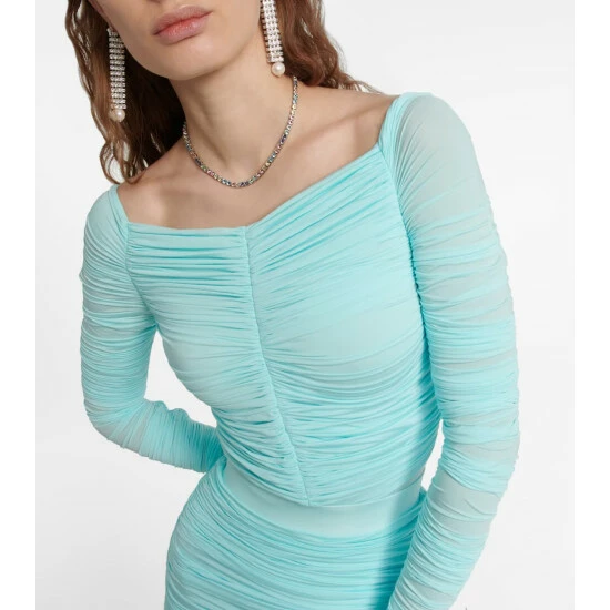 Budget π Alex Perry Gathered Off-shoulder Bodysuit β¨ - Image 3