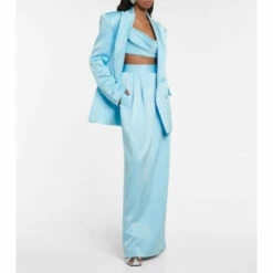 Best deal 🎉 Alex Perry Presley Crêpe Satin Maxi 👗 Skirt 🔥