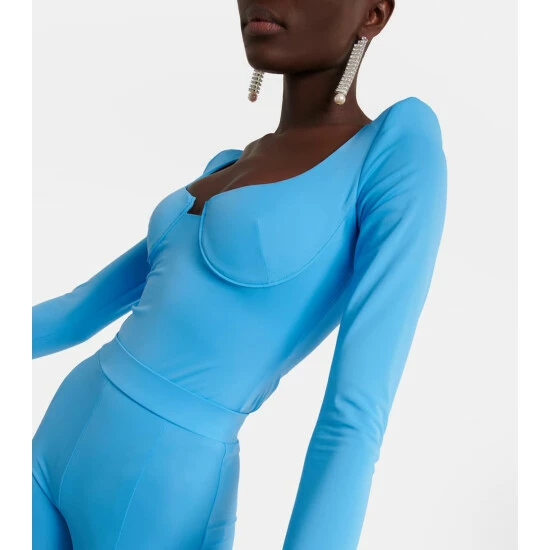 Wholesale ✔️ Alex Perry Della Long-sleeve Bodysuit 🌟 - Image 3