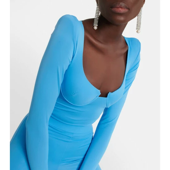 Wholesale ✔️ Alex Perry Della Long-sleeve Bodysuit 🌟 - Image 4