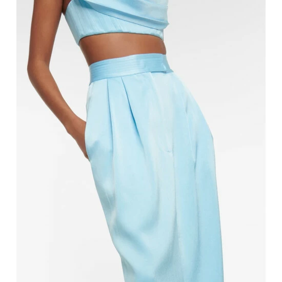Best deal π Alex Perry Presley CrΓͺpe Satin Maxi π Skirt π₯ - Image 3