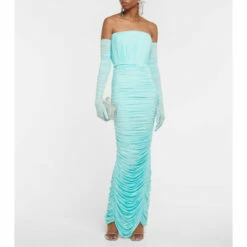 Cheap ⌛ Alex Perry Haynes Strapless Gown With Gloves 🛒