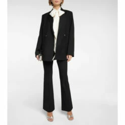 Discount 🤩 Veronica Beard Hibiscus High-rise Flared Pants ✔️