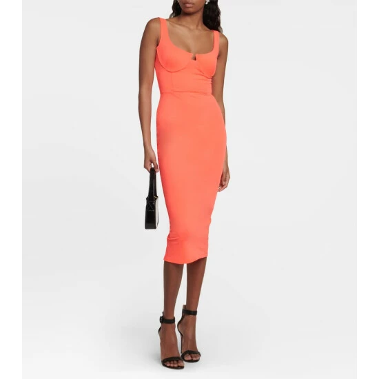 Best deal π Alex Perry Alden Jersey Midi π Dress β¨