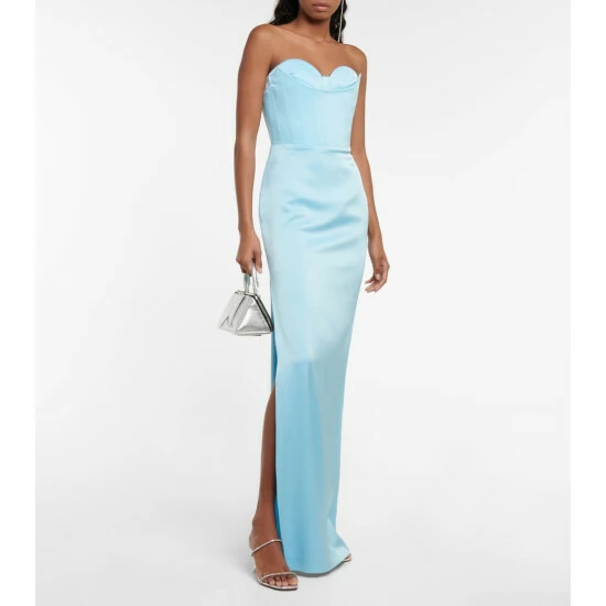 Outlet ๐ Alex Perry Honore Satin Maxi ๐ Dress โ