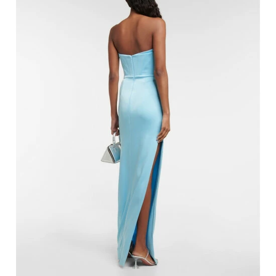 Outlet ๐ Alex Perry Honore Satin Maxi ๐ Dress โ - Image 2