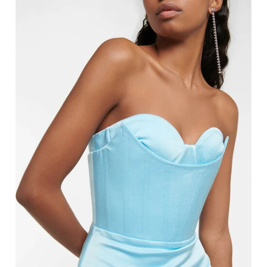 Outlet ๐ Alex Perry Honore Satin Maxi ๐ Dress โ - Image 3