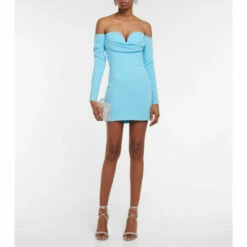 Best deal 🔔 Alex Perry Paityn Off-shoulder Crêpe Minidress ✨