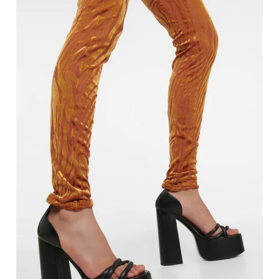 Flash Sale 💯 Alex Perry Benton Devoré Zebra-print Catsuit ⭐ - Image 4