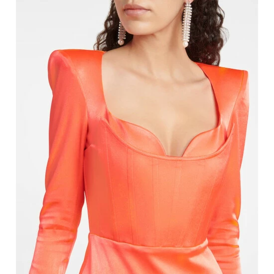 Discount π Alex Perry Blythe CrΓͺpe Midi π Dress π - Image 3