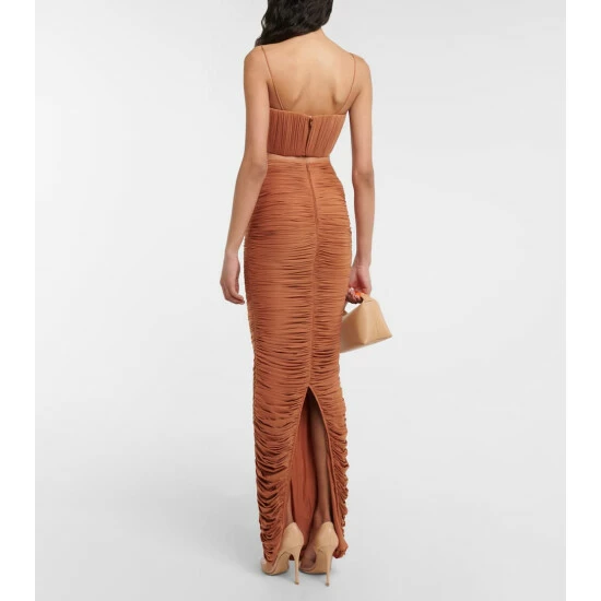 Flash Sale π Alex Perry Hartley Ruched Maxi π Skirt π - Image 2