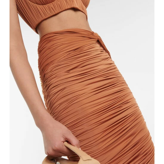 Flash Sale π Alex Perry Hartley Ruched Maxi π Skirt π - Image 3
