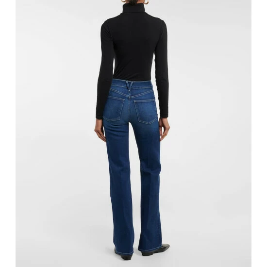 Top 10 ๐ฏ Veronica Beard Crosbie High-rise Wide-leg ๐ Jeans ๐งจ - Image 2