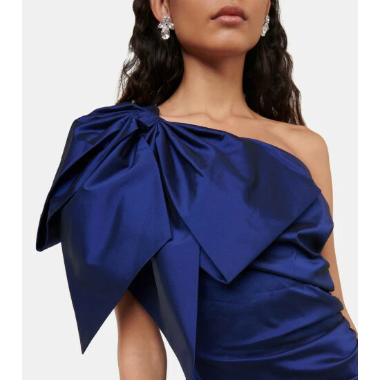 Best Sale β€οΈ Veronica Beard Belis Taffeta One-shoulder π Dress 𧨠- Image 3