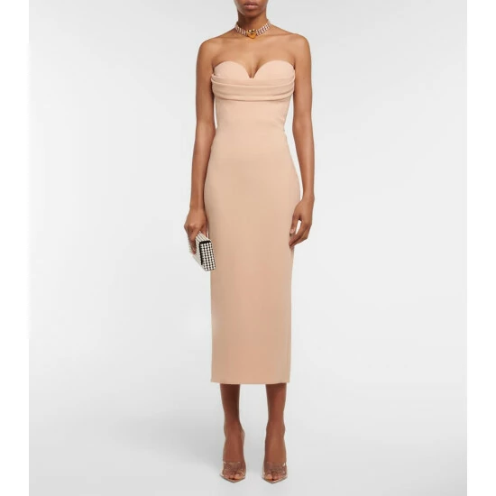 Deals π Alex Perry Darcy Strapless CrΓͺpe Midi π Dress β