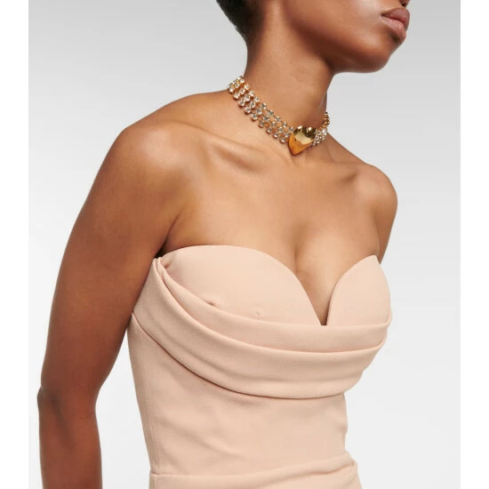 Deals π Alex Perry Darcy Strapless CrΓͺpe Midi π Dress β - Image 3