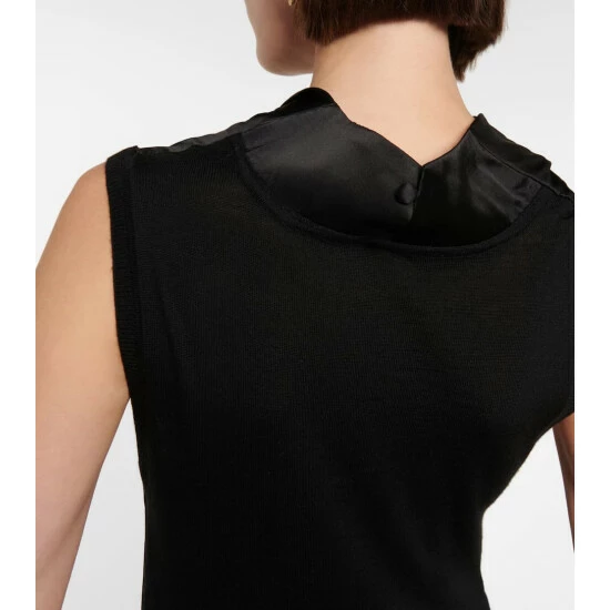 Promo π Veronica Beard Silk And Wool Knitted Top π - Image 4