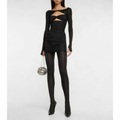 Cheapest 🤩 Alex Perry Crystal-embellished Tights 😉