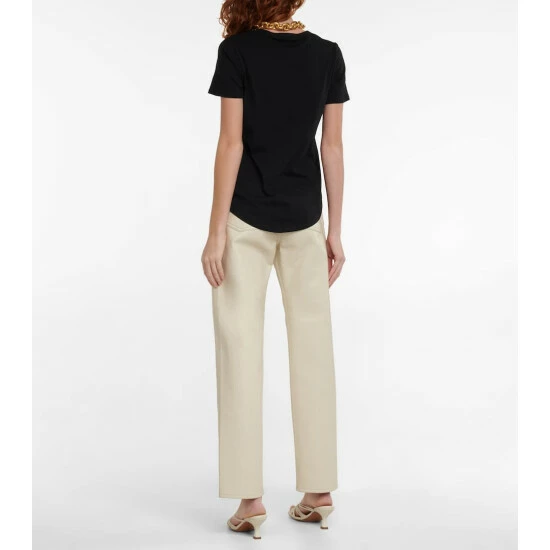 Best deal π Veronica Beard Cindy V-neck Cotton T-shirt π - Image 2