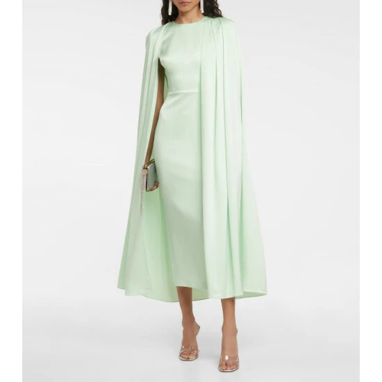 Promo π Alex Perry Beckett Satin CrΓͺpe Midi π Dress π―