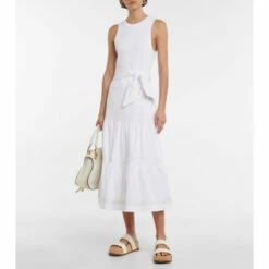 Best Sale 🔥 Veronica Beard Austyn Tiered Midi 👗 Dress 🔥