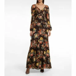 Best reviews of 🤩 Veronica Beard Avani Floral Printed Silk Maxi 👗 Dress ⌛