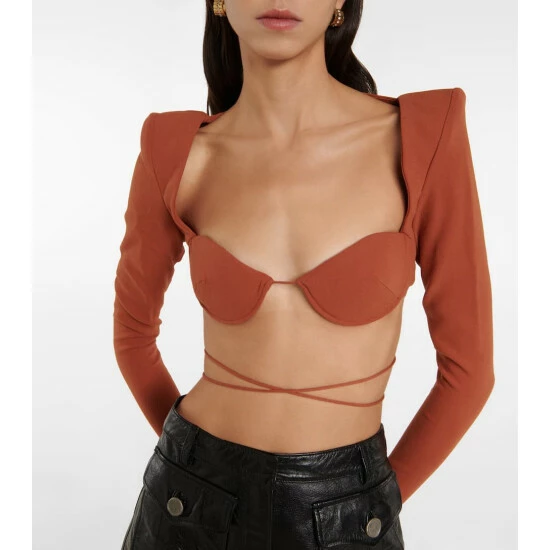 Best Pirce 👏 Alex Perry Dale Crêpe Top 🎉 - Image 3