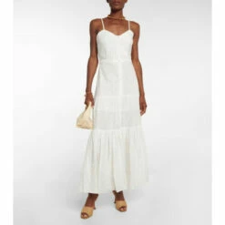 Wholesale β Veronica Beard Alondra Embroidered Cotton Maxi π Dress π₯°