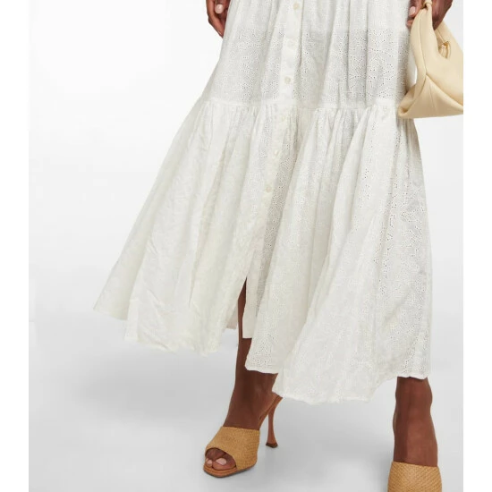 Wholesale β Veronica Beard Alondra Embroidered Cotton Maxi π Dress π₯° - Image 4