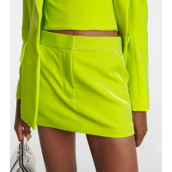 Brand new π Alex Perry Lark Velvet Miniskirt β€οΈ - Image 3