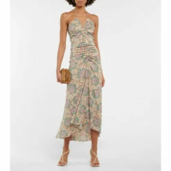 New π Veronica Beard Aldana Floral Silk-blend π Dress π