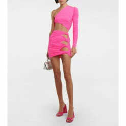 Promo 😀 Alex Perry Keats One-shoulder Minidress 🎁