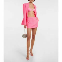 Promo 😍 Alex Perry Blais Crêpe Miniskirt 🛒