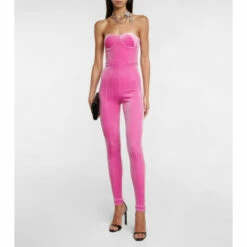 Best reviews of 🔥 Alex Perry Strapless Velvet Jumpsuit 👏