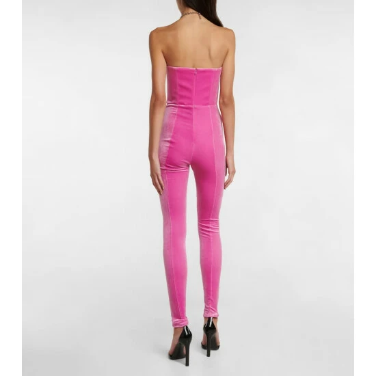 Best reviews of π₯ Alex Perry Strapless Velvet Jumpsuit π - Image 2