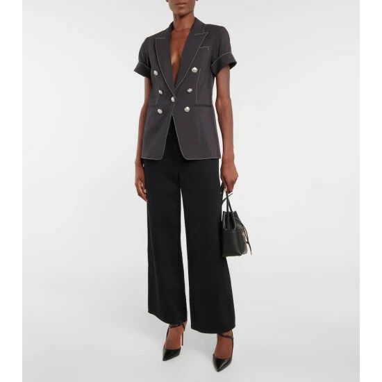 Cheap π Veronica Beard Hastings Dickey Linen-blend Blazer π