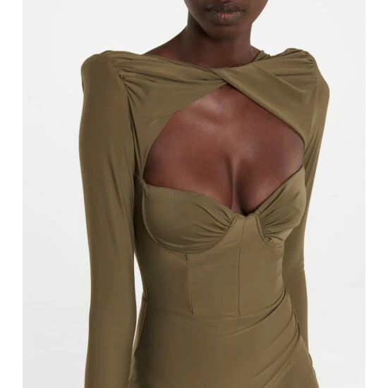 Brand new โ๏ธ Alex Perry Barett Cutout Jersey Minidress ๐ฅฐ - Image 3