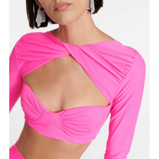 Deals ๐ฅฐ Alex Perry Twisted Cutout Jersey Crop Top ๐ - Image 4