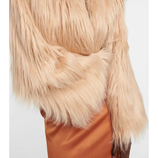 Coupon π Alex Perry Faux-fur Cropped Jacket β - Image 4